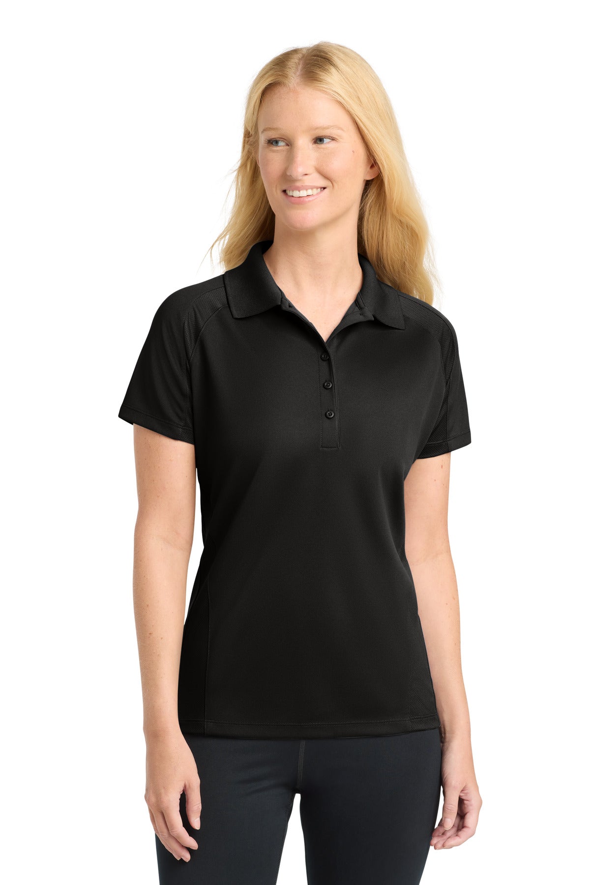 Sport-Tek Women's Dri-Mesh Pro Polo L474