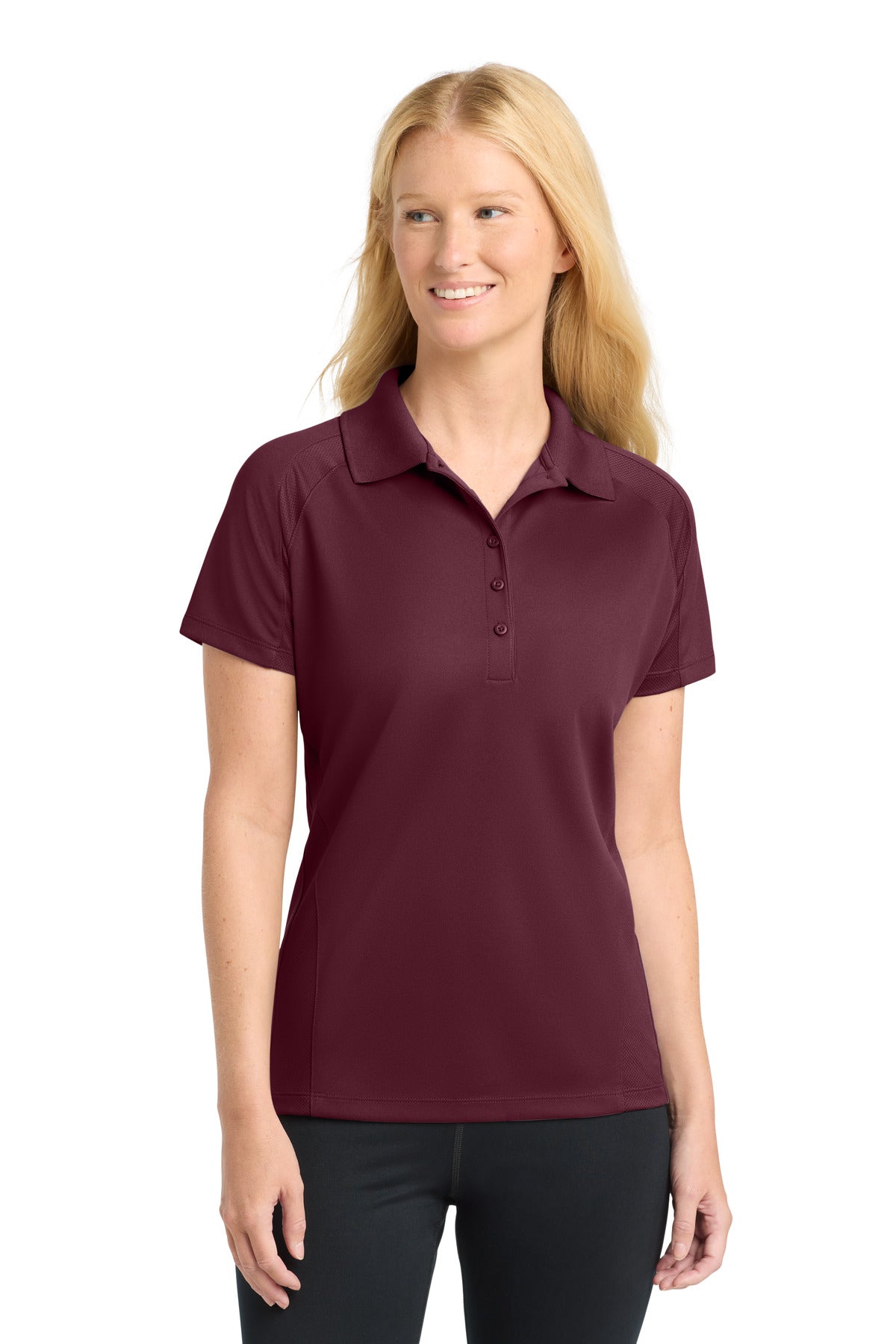 Sport-Tek Women's Dri-Mesh Pro Polo L474