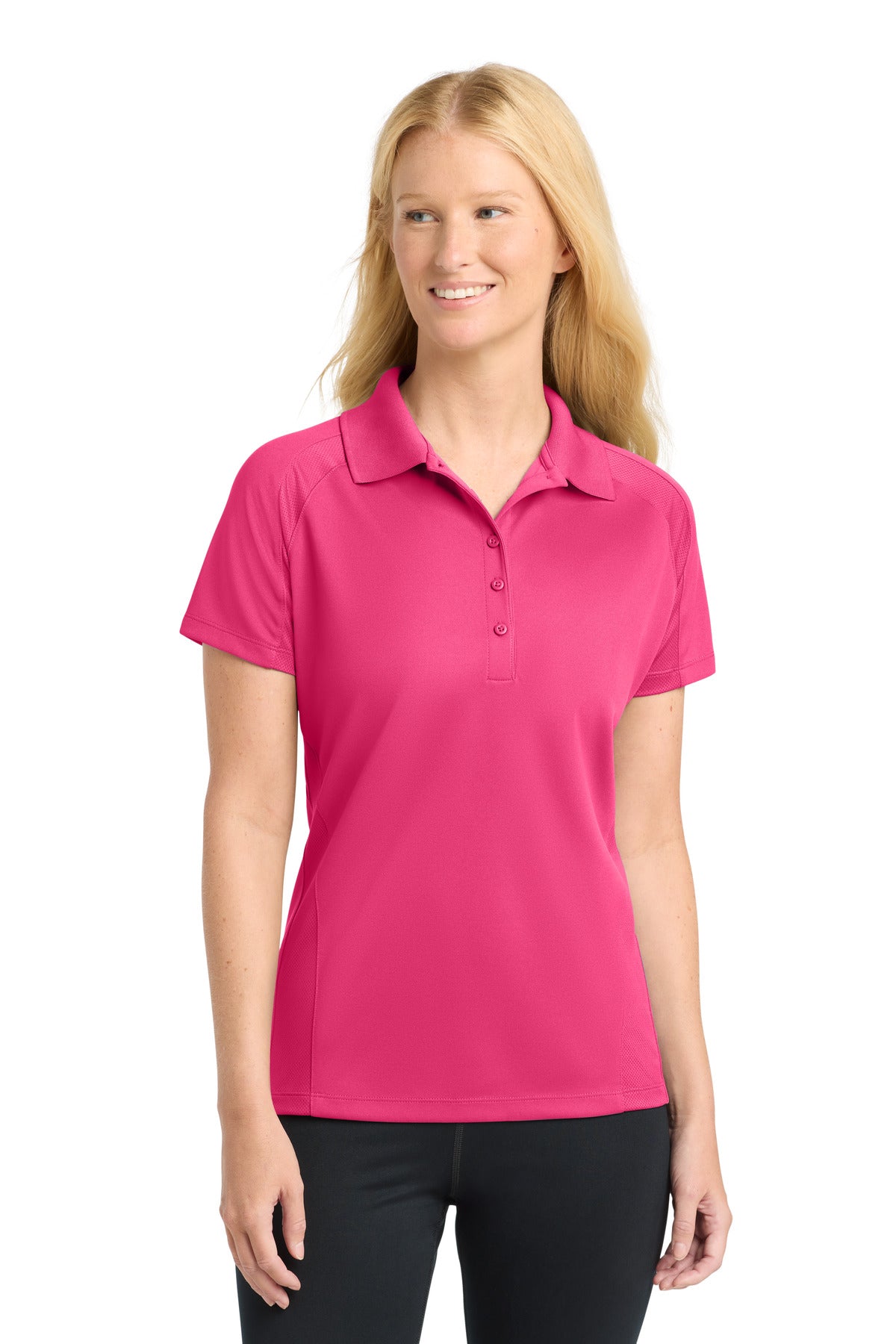 Sport-Tek Women's Dri-Mesh Pro Polo L474