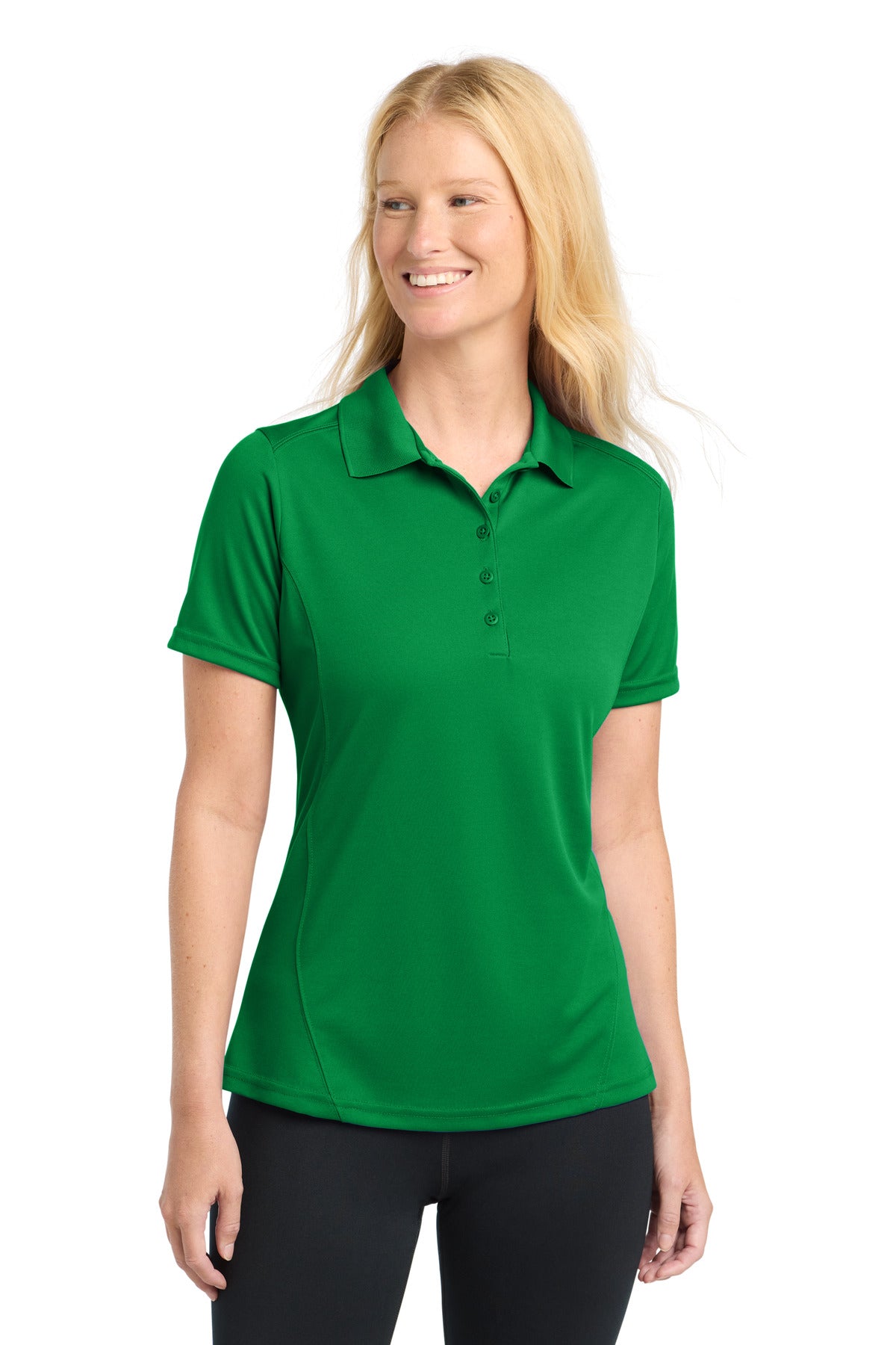 Sport-Tek Women's Dry Zone Raglan Accent Polo L475