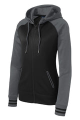 Sport-Tek Women's Sport-Wick Varsity Fleece Full-Zip Hooded Jacket LST236