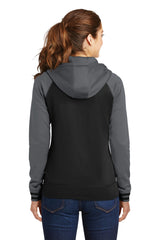 Sport-Tek Women's Sport-Wick Varsity Fleece Full-Zip Hooded Jacket LST236