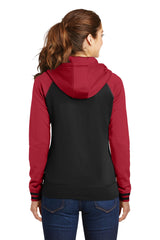 Sport-Tek Women's Sport-Wick Varsity Fleece Full-Zip Hooded Jacket LST236