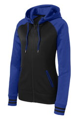 Sport-Tek Women's Sport-Wick Varsity Fleece Full-Zip Hooded Jacket LST236