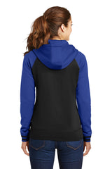 Sport-Tek Women's Sport-Wick Varsity Fleece Full-Zip Hooded Jacket LST236