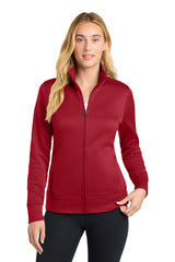 Sport-Tek Women's Sport-Wick Fleece Full-Zip Jacket LST241