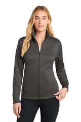 Sport-Tek Women's Sport-Wick Fleece Full-Zip Jacket LST241