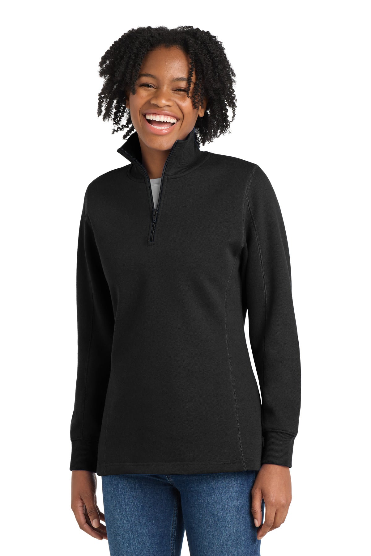 Sport-Tek Women's 1/4-Zip Sweatshirt LST253