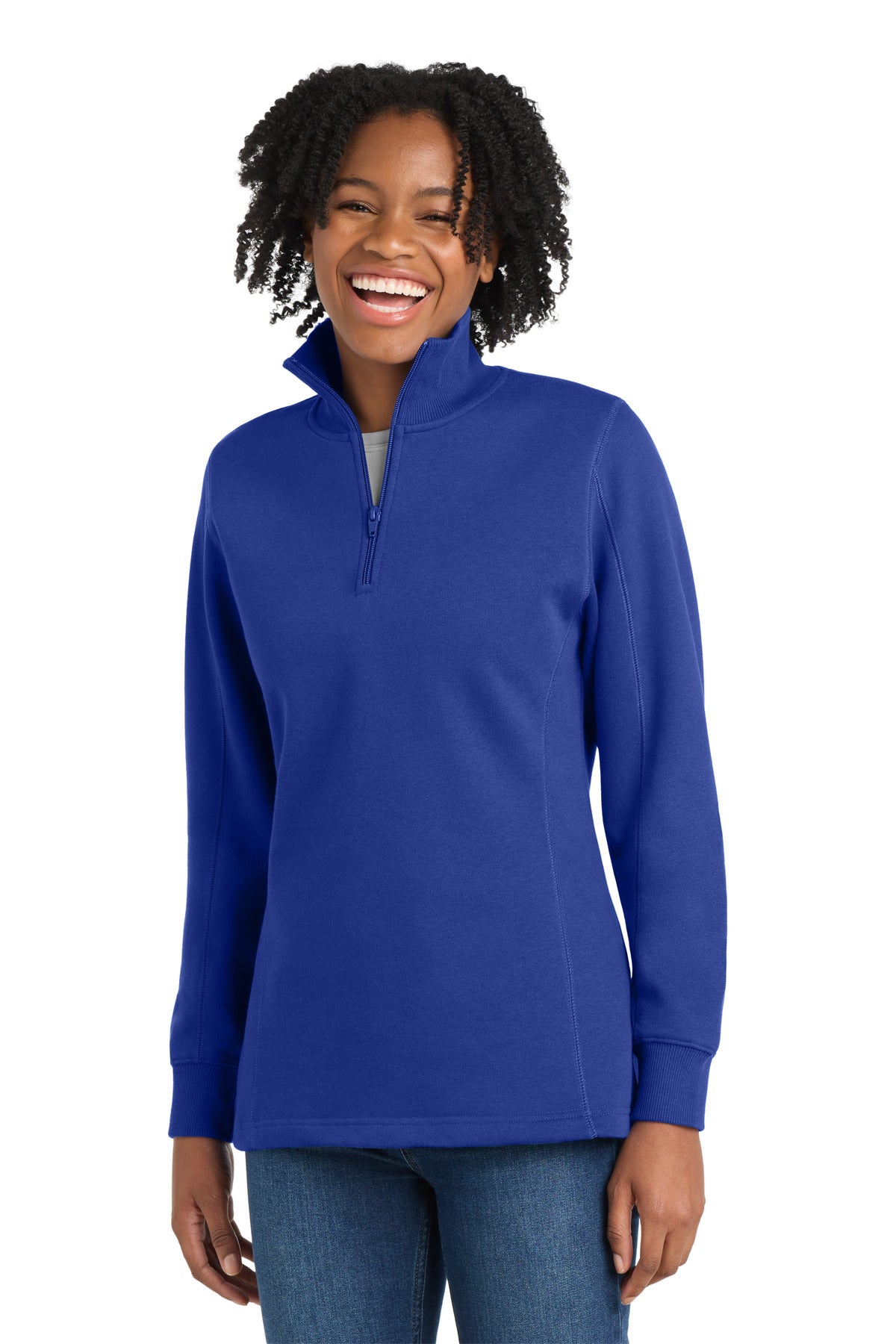 Sport-Tek Women's 1/4-Zip Sweatshirt LST253