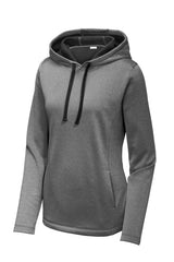 Sport-Tek  Women's PosiCharge  Sport-Wick  Heather Fleece Hooded Pullover LST264