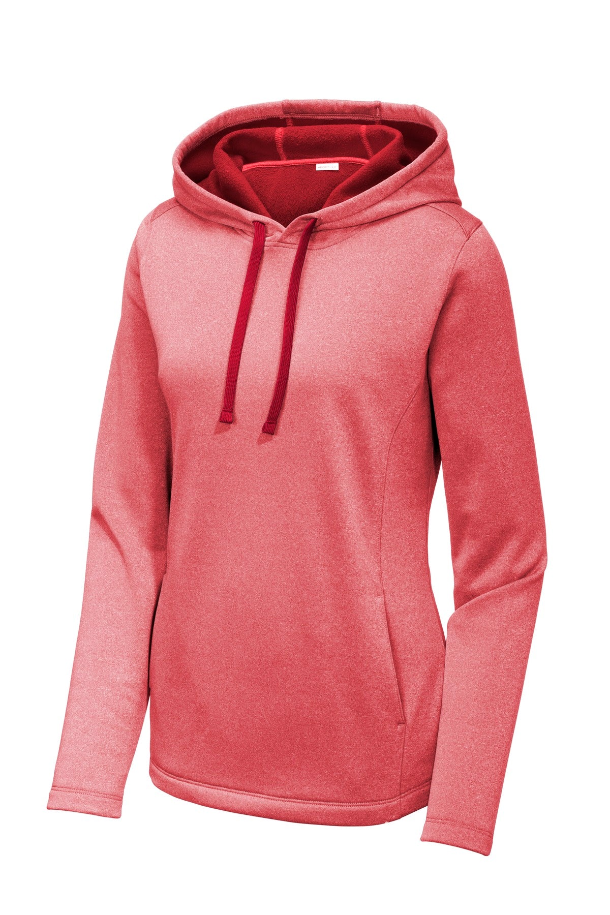 Sport-Tek  Women's PosiCharge  Sport-Wick  Heather Fleece Hooded Pullover LST264