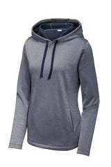 Sport-Tek  Women's PosiCharge  Sport-Wick  Heather Fleece Hooded Pullover LST264