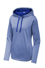 Sport-Tek  Women's PosiCharge  Sport-Wick  Heather Fleece Hooded Pullover LST264