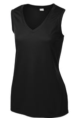 Sport-Tek Women's Sleeveless PosiCharge Competitor V-Neck Tee LST352