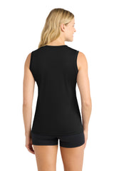 Sport-Tek Women's Sleeveless PosiCharge Competitor V-Neck Tee LST352