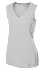 Sport-Tek Women's Sleeveless PosiCharge Competitor V-Neck Tee LST352