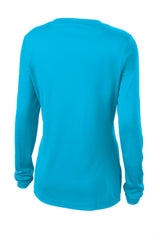 Sport-Tek Women's Long Sleeve PosiCharge Competitor V-Neck Tee LST353LS