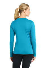 Sport-Tek Women's Long Sleeve PosiCharge Competitor V-Neck Tee LST353LS