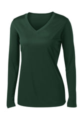 Sport-Tek Women's Long Sleeve PosiCharge Competitor V-Neck Tee LST353LS