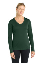 Sport-Tek Women's Long Sleeve PosiCharge Competitor V-Neck Tee LST353LS