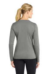 Sport-Tek Women's Long Sleeve PosiCharge Competitor V-Neck Tee LST353LS