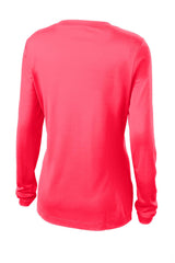 Sport-Tek Women's Long Sleeve PosiCharge Competitor V-Neck Tee LST353LS