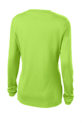 Sport-Tek Women's Long Sleeve PosiCharge Competitor V-Neck Tee LST353LS