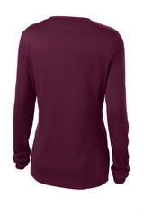 Sport-Tek Women's Long Sleeve PosiCharge Competitor V-Neck Tee LST353LS