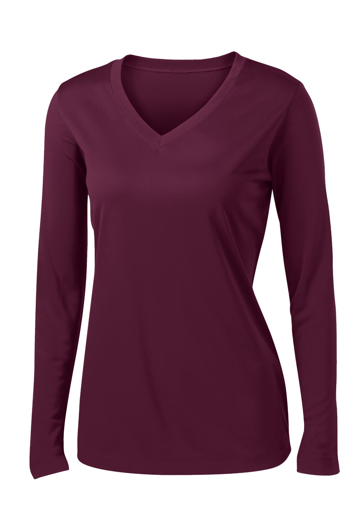 Sport-Tek Women's Long Sleeve PosiCharge Competitor V-Neck Tee LST353LS