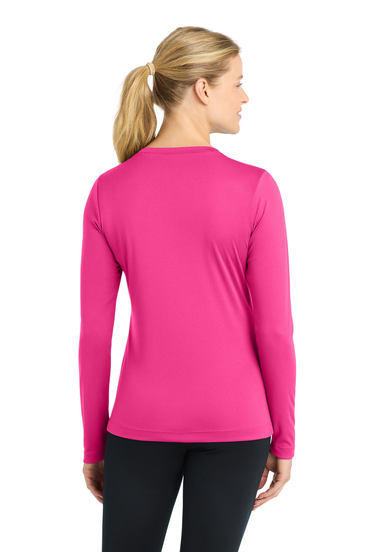 Sport-Tek Women's Long Sleeve PosiCharge Competitor V-Neck Tee LST353LS