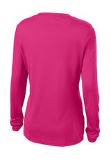 Sport-Tek Women's Long Sleeve PosiCharge Competitor V-Neck Tee LST353LS