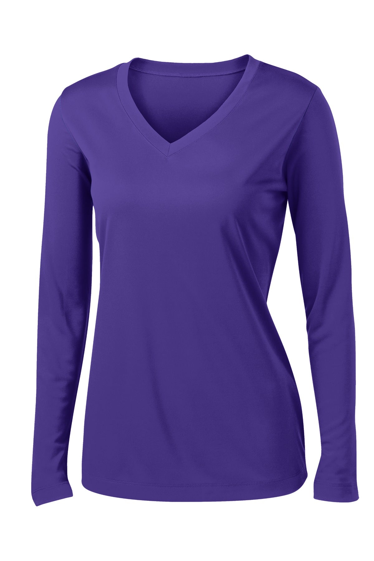 Sport-Tek Women's Long Sleeve PosiCharge Competitor V-Neck Tee LST353LS