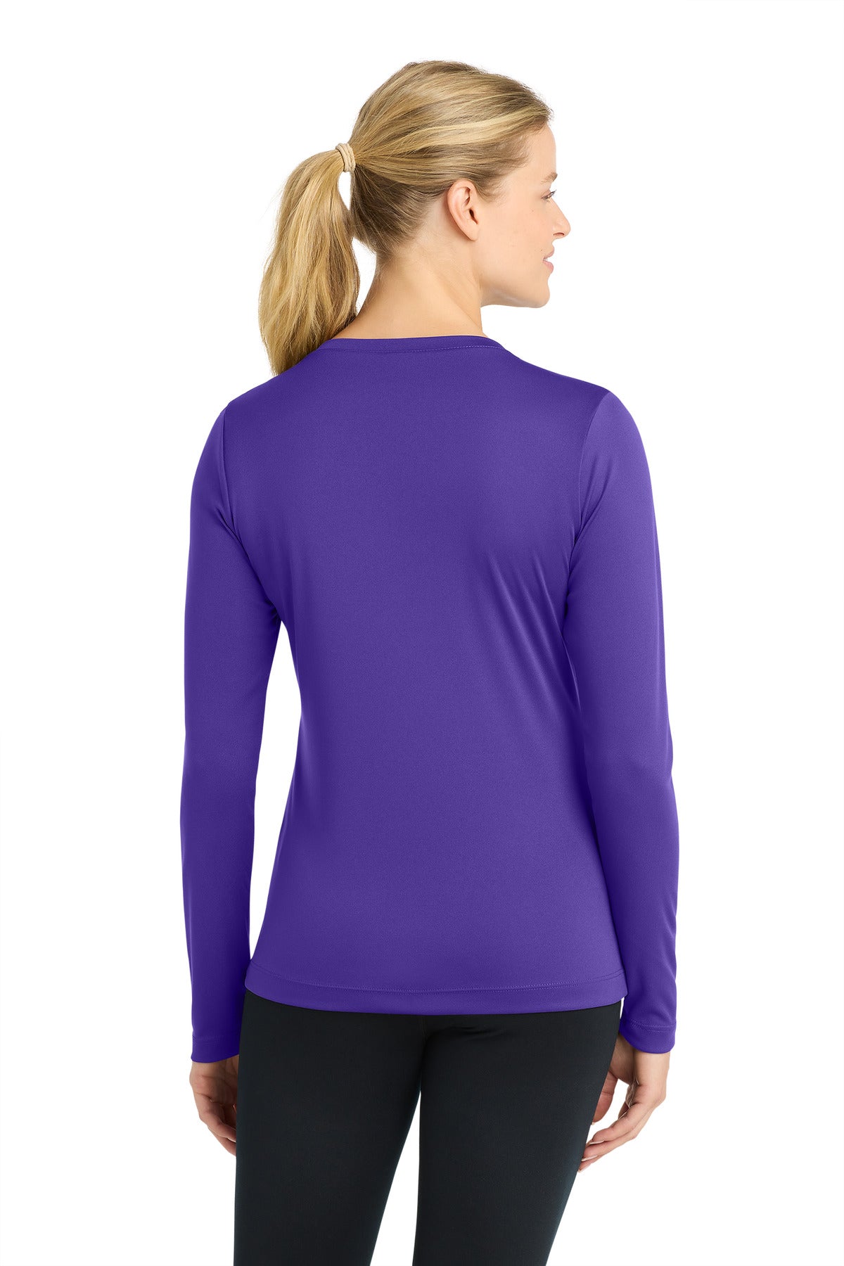 Sport-Tek Women's Long Sleeve PosiCharge Competitor V-Neck Tee LST353LS