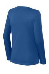 Sport-Tek Women's Long Sleeve PosiCharge Competitor V-Neck Tee LST353LS
