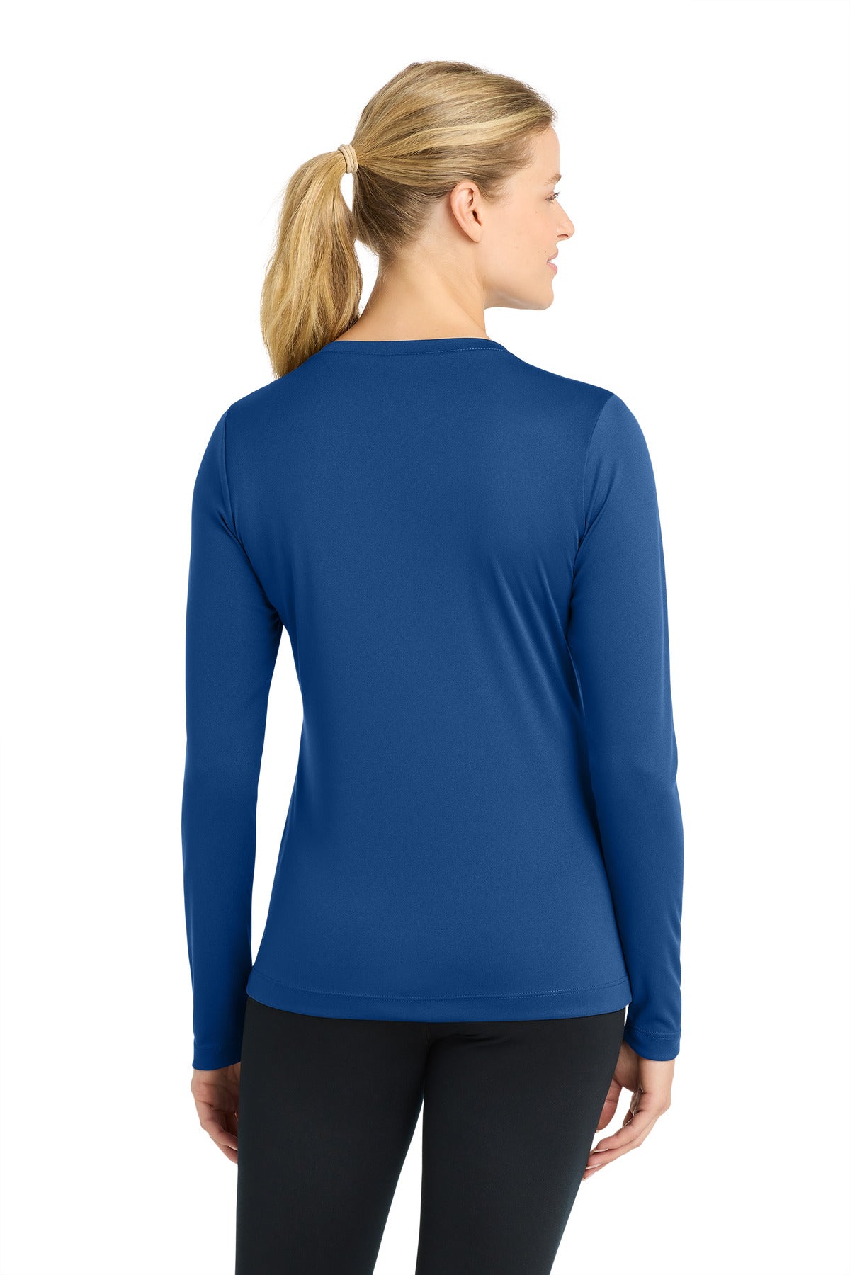 Sport-Tek Women's Long Sleeve PosiCharge Competitor V-Neck Tee LST353LS
