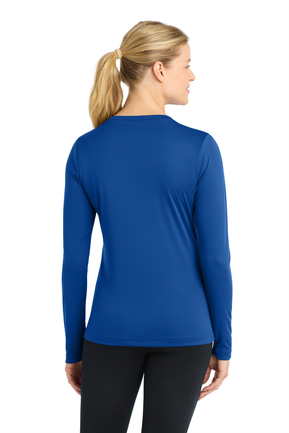 Sport-Tek Women's Long Sleeve PosiCharge Competitor V-Neck Tee LST353LS