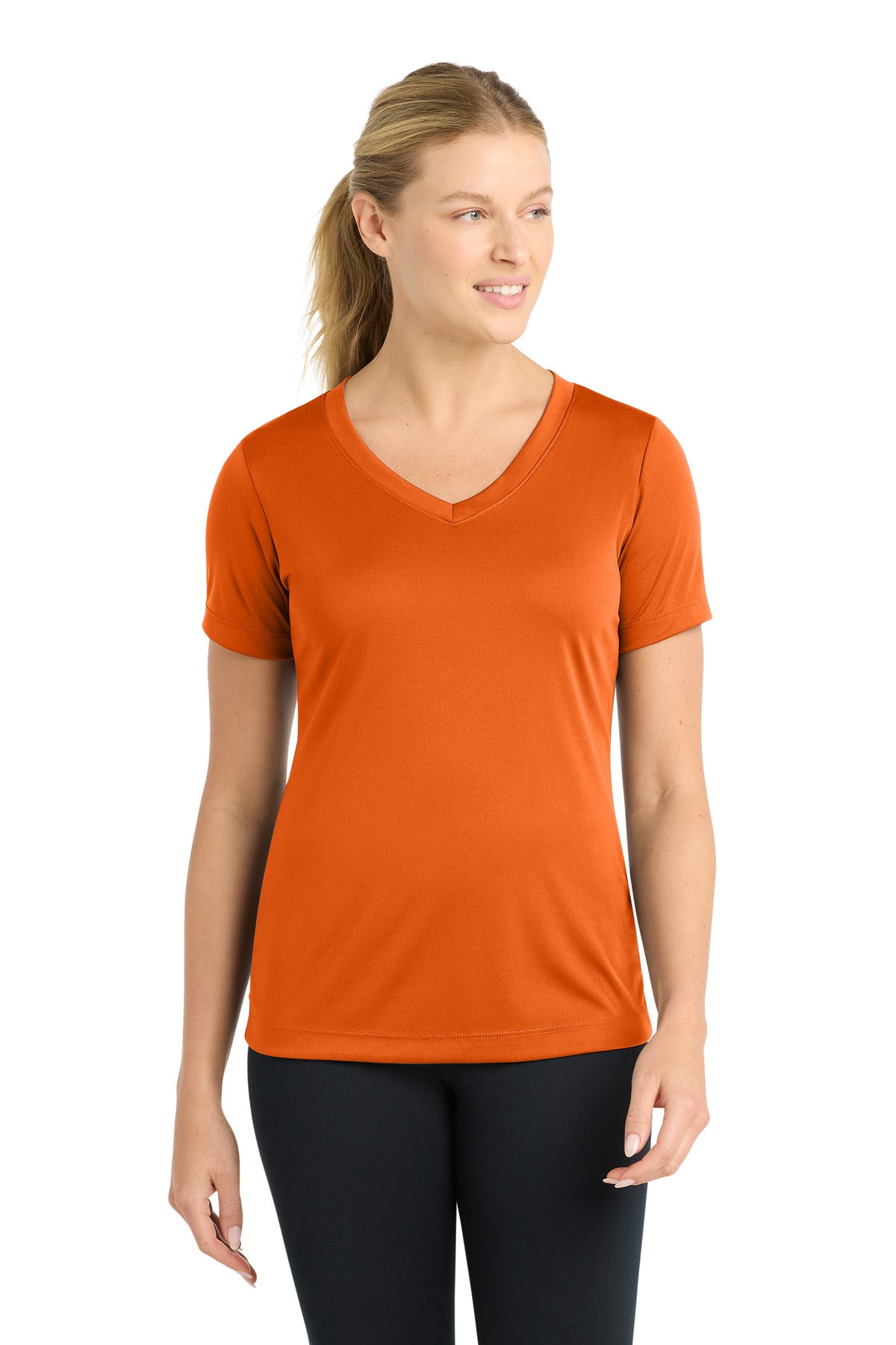 Sport-Tek Women's PosiCharge Competitor V-Neck Tee LST353