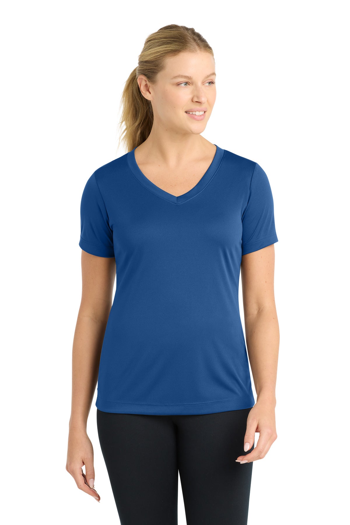 Sport-Tek Women's PosiCharge Competitor V-Neck Tee LST353