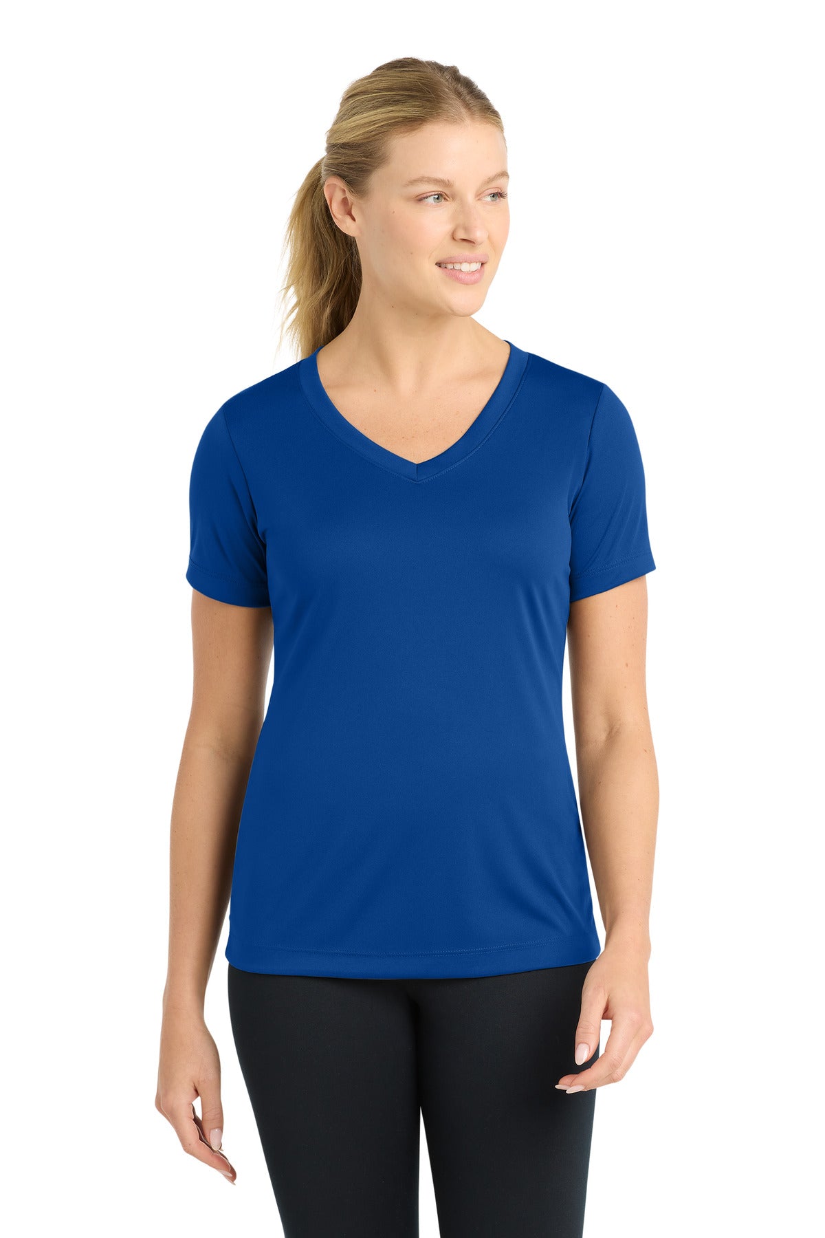 Sport-Tek Women's PosiCharge Competitor V-Neck Tee LST353