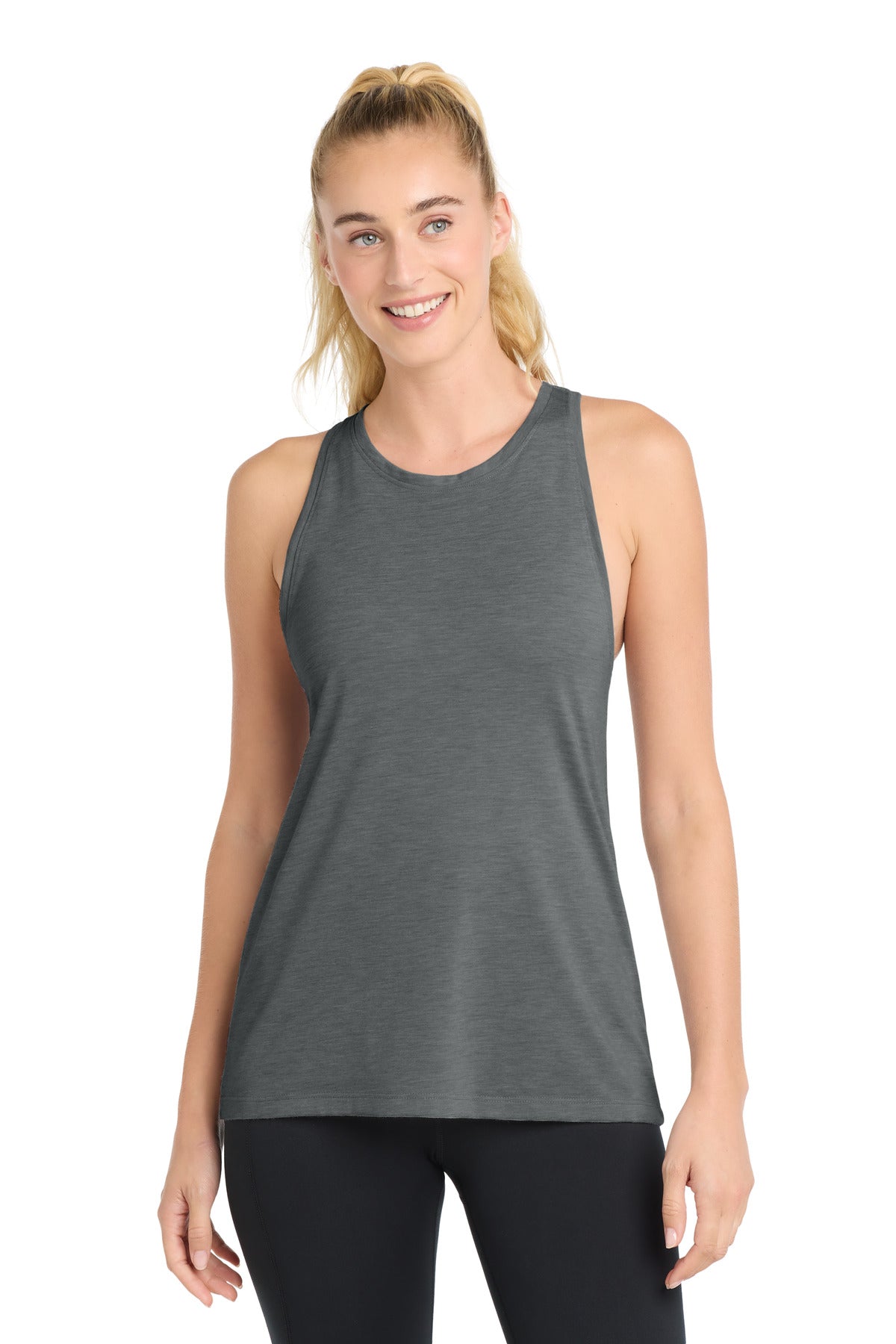 Sport-Tek Women's PosiCharge Tri-Blend Wicking Tank LST402