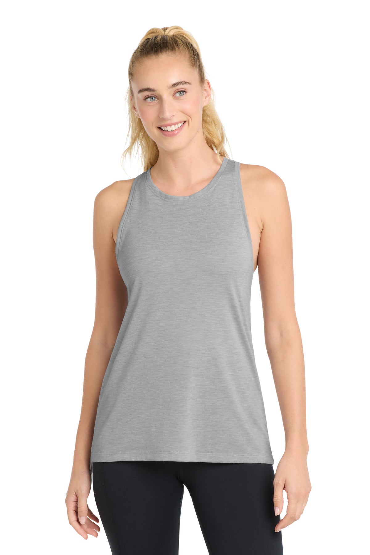 Sport-Tek Women's PosiCharge Tri-Blend Wicking Tank LST402