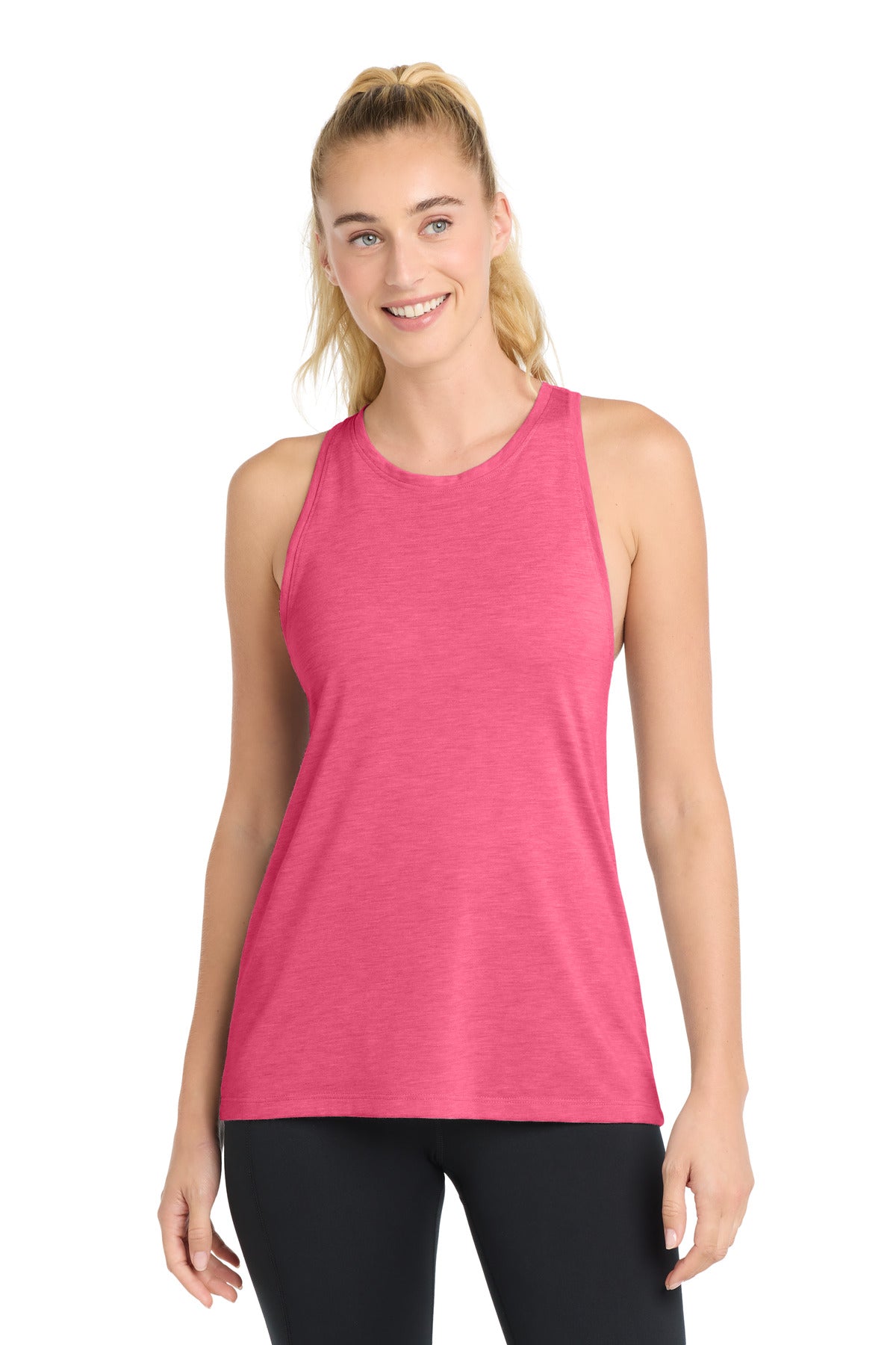 Sport-Tek Women's PosiCharge Tri-Blend Wicking Tank LST402