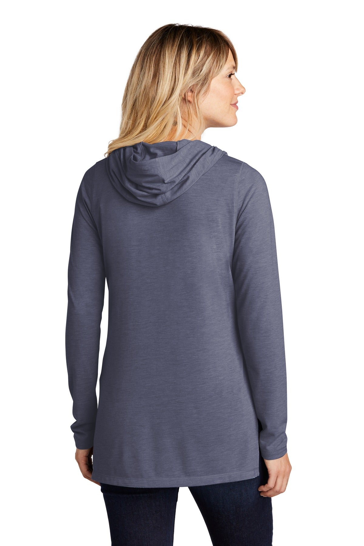 Sport-Tek Women's PosiCharge  Tri-Blend Wicking Long Sleeve Hoodie LST406