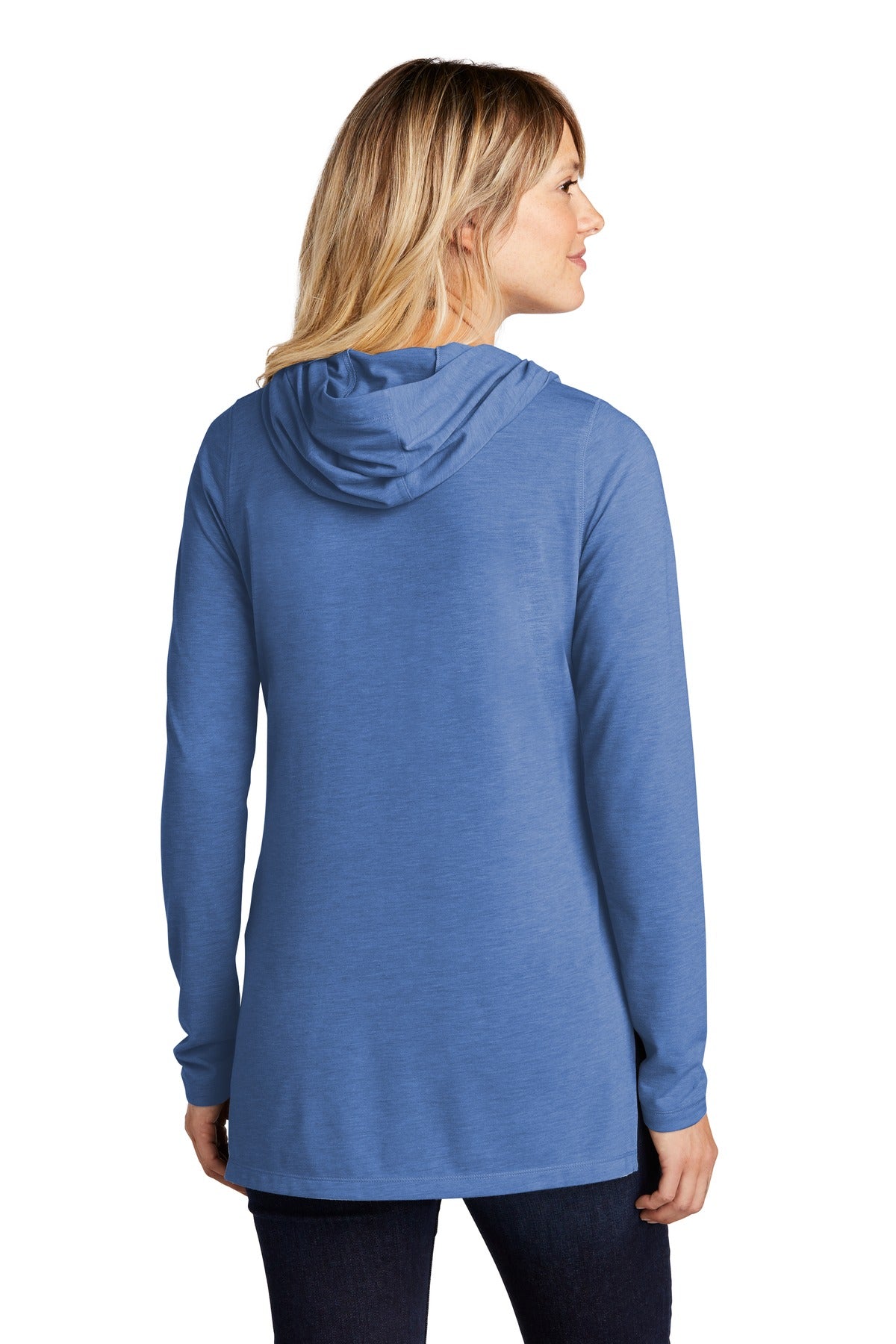 Sport-Tek Women's PosiCharge  Tri-Blend Wicking Long Sleeve Hoodie LST406