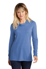Sport-Tek Women's PosiCharge  Tri-Blend Wicking Long Sleeve Hoodie LST406