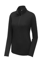Sport-Tek Women's PosiCharge Tri-Blend Wicking 1/4-Zip Pullover LST407