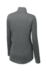 Sport-Tek Women's PosiCharge Tri-Blend Wicking 1/4-Zip Pullover LST407
