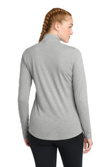 Sport-Tek Women's PosiCharge Tri-Blend Wicking 1/4-Zip Pullover LST407