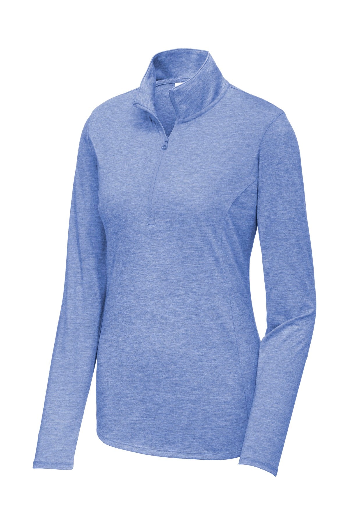 Sport-Tek Women's PosiCharge Tri-Blend Wicking 1/4-Zip Pullover LST407