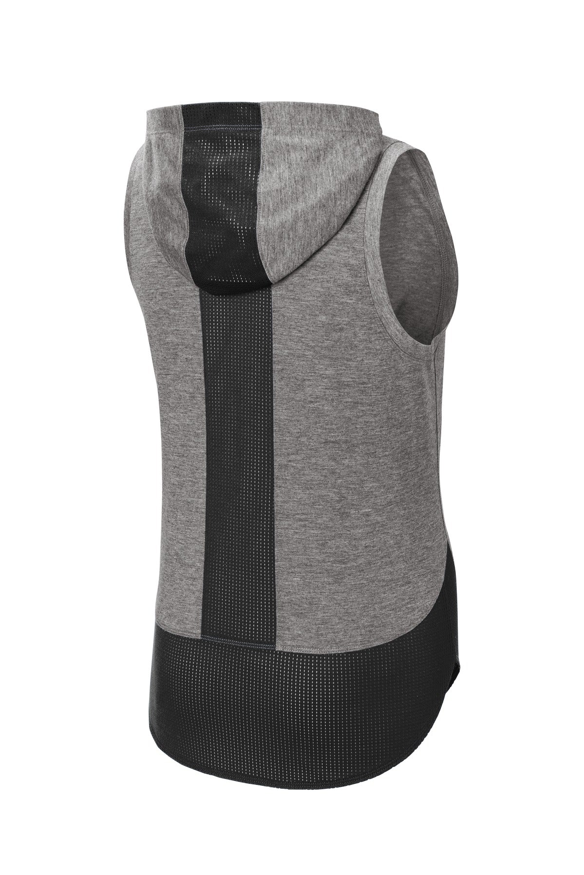 Sport-Tek Women's PosiCharge Tri-Blend Wicking Draft Hoodie Tank LST410